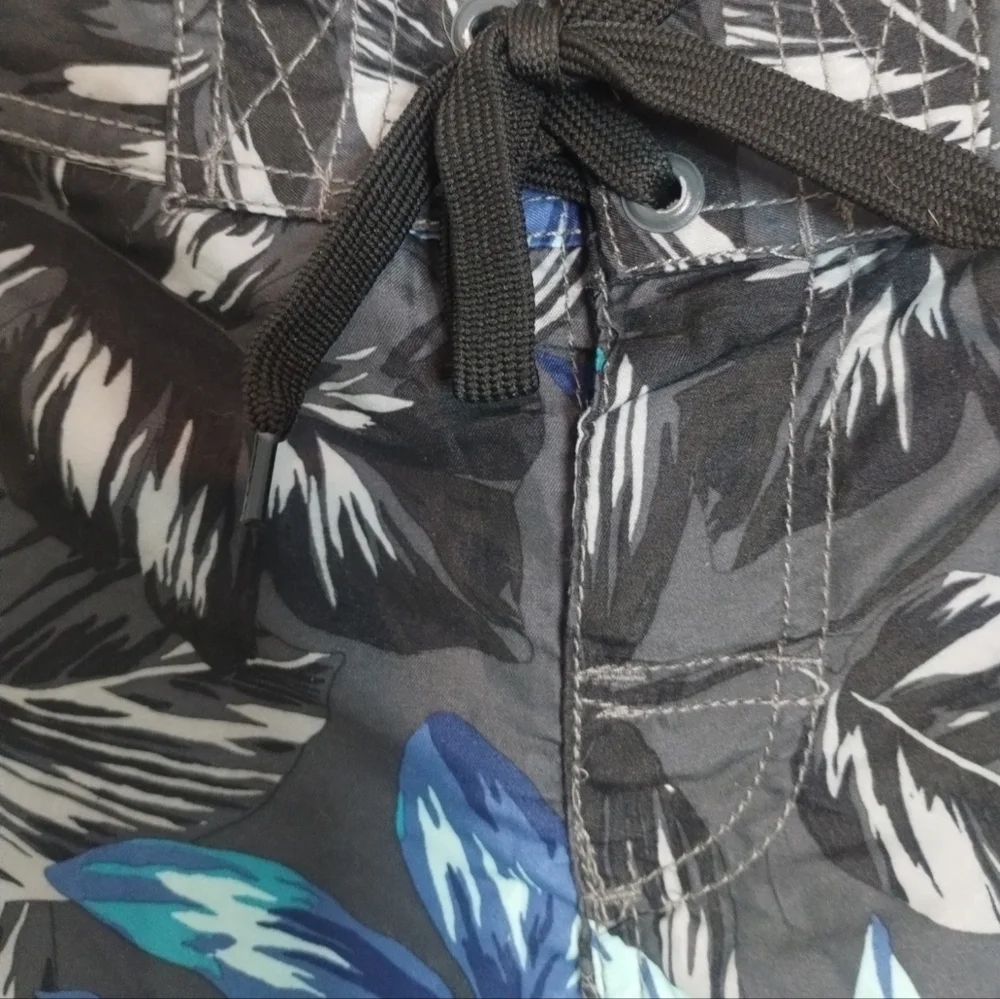 Men's 2XL Kanu Surf Swimming‎ Trunks Black Grey Blue READY for Summer